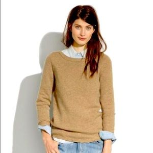 Madewell Light Brown Gamine Wool Sweater